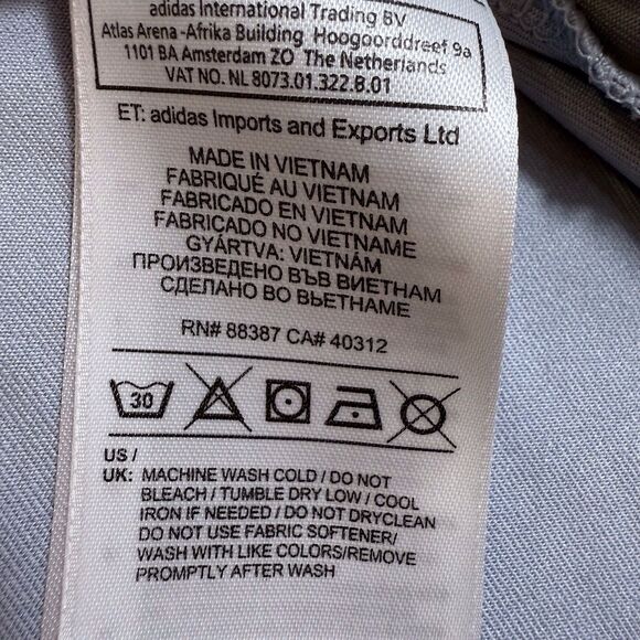 Adidas Shirt Men's X Large Gray  Performance Polo Golf‎ Active Golfer - Picture 6 of 11